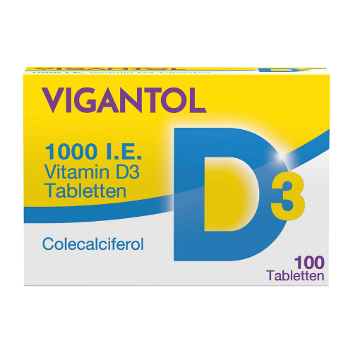 Vigantol 1000 I.E. Vitamin D3 Tabletten